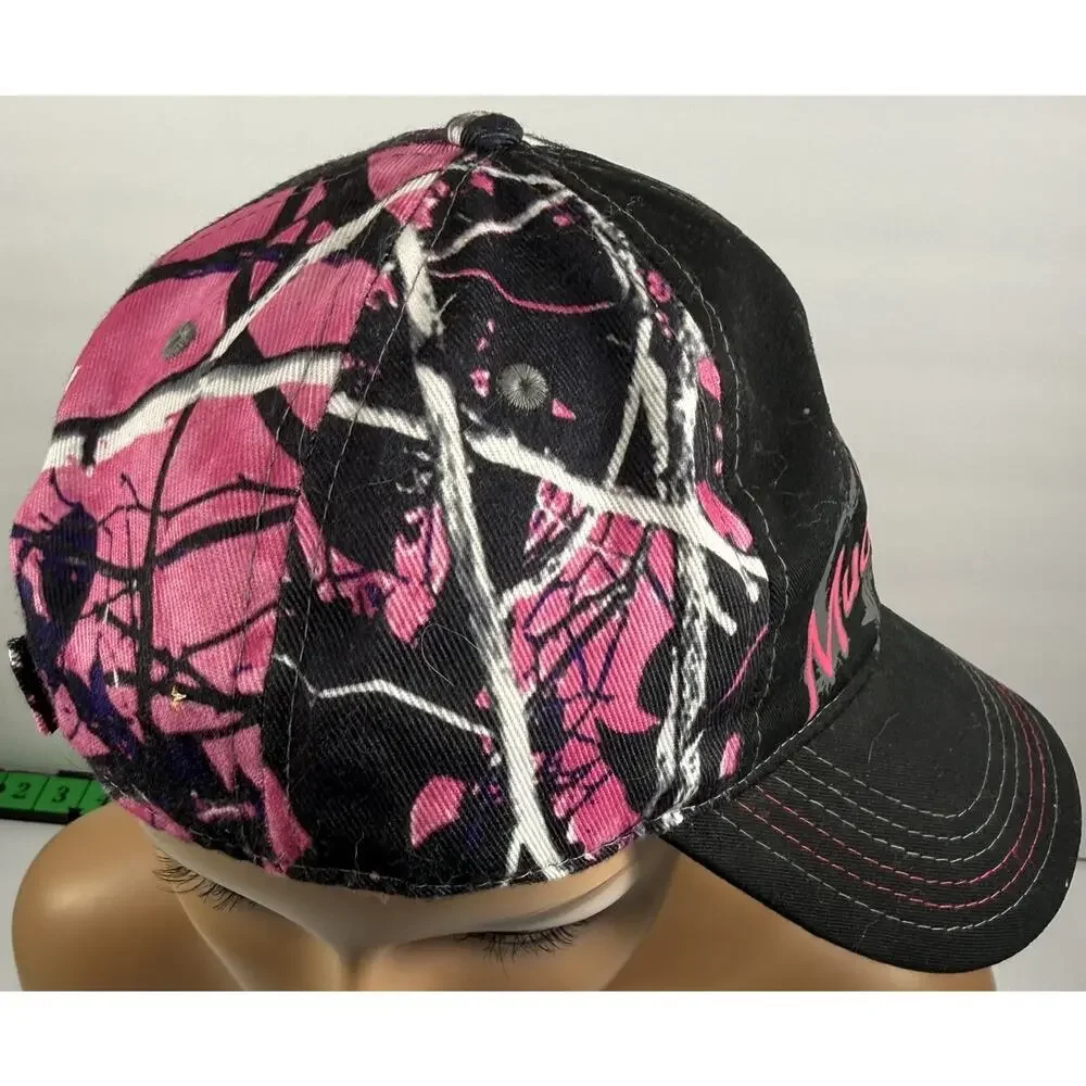Moonshine Camo Muddy Girl Hunt Dirty Cap Hat Black Pink Gray White Purple Lined